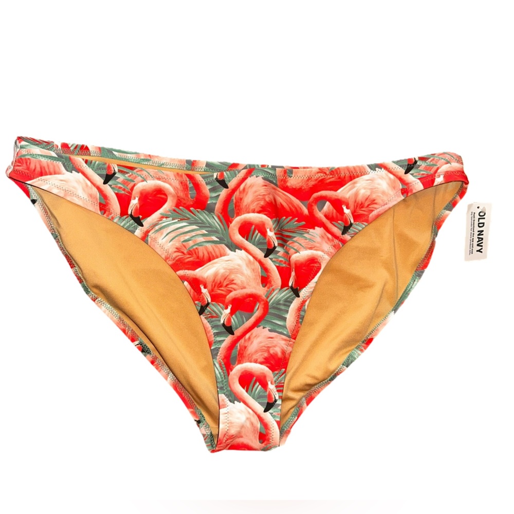 NWT Flamingo Bikini Bottom - Picture 2 of 6